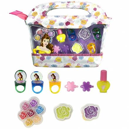 Игровой набор детской декоративной косметики из серии Красавица и Чудовище, в сумочке 